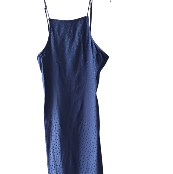 Onia Deep Blue Geometric Top - Picture 2 of 6